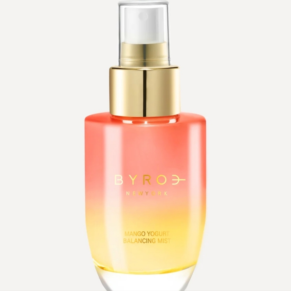 NIB BYROE Mango Yogurt Balancing Mist Vegan Soy Ultrafine Balancing Mist
